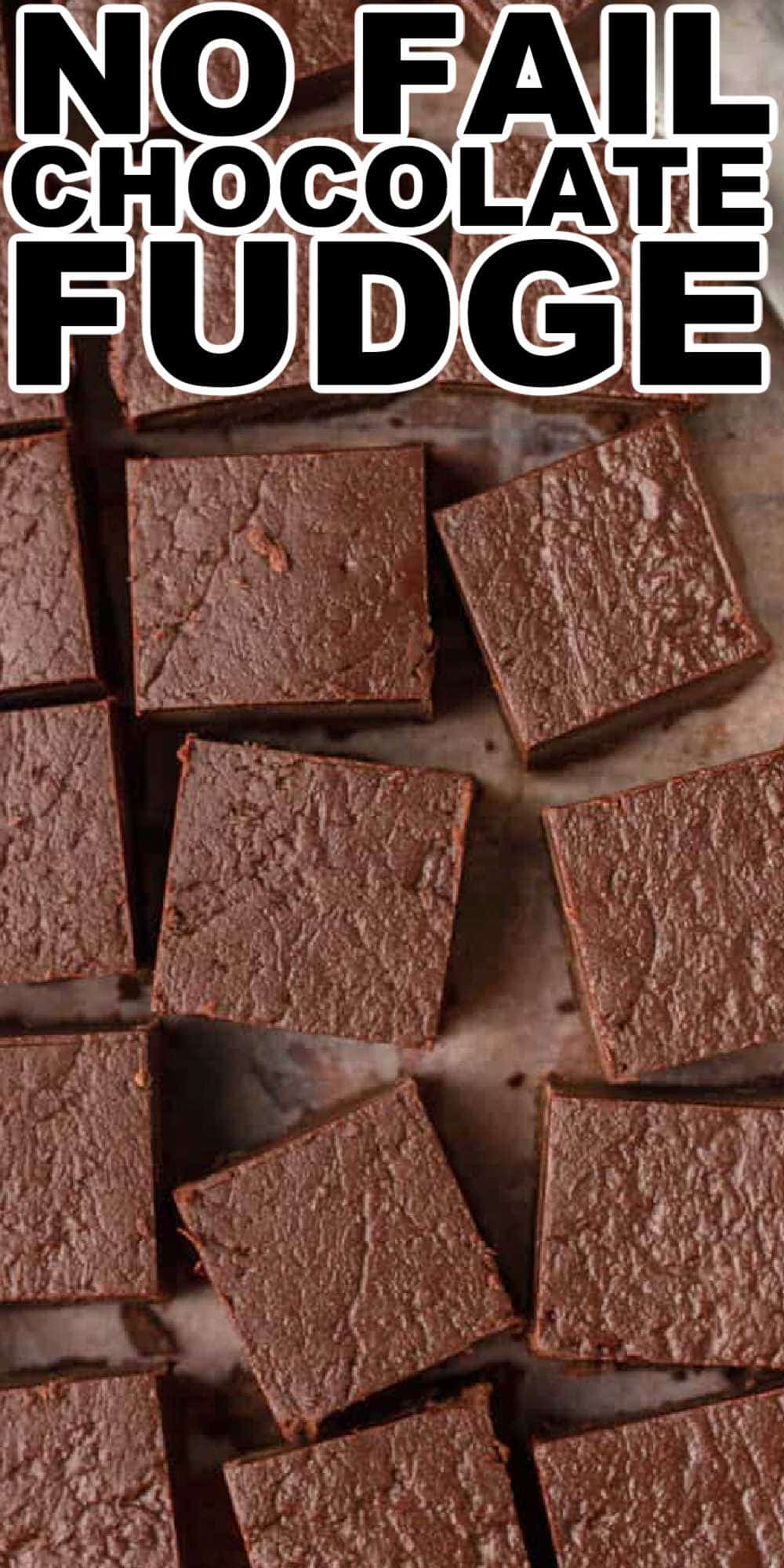 Easy Chocolate Fudge Recipe • MidgetMomma