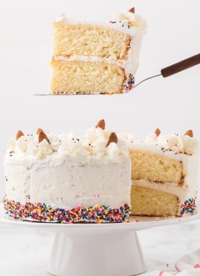 From scratch Vanilla Cake recipe