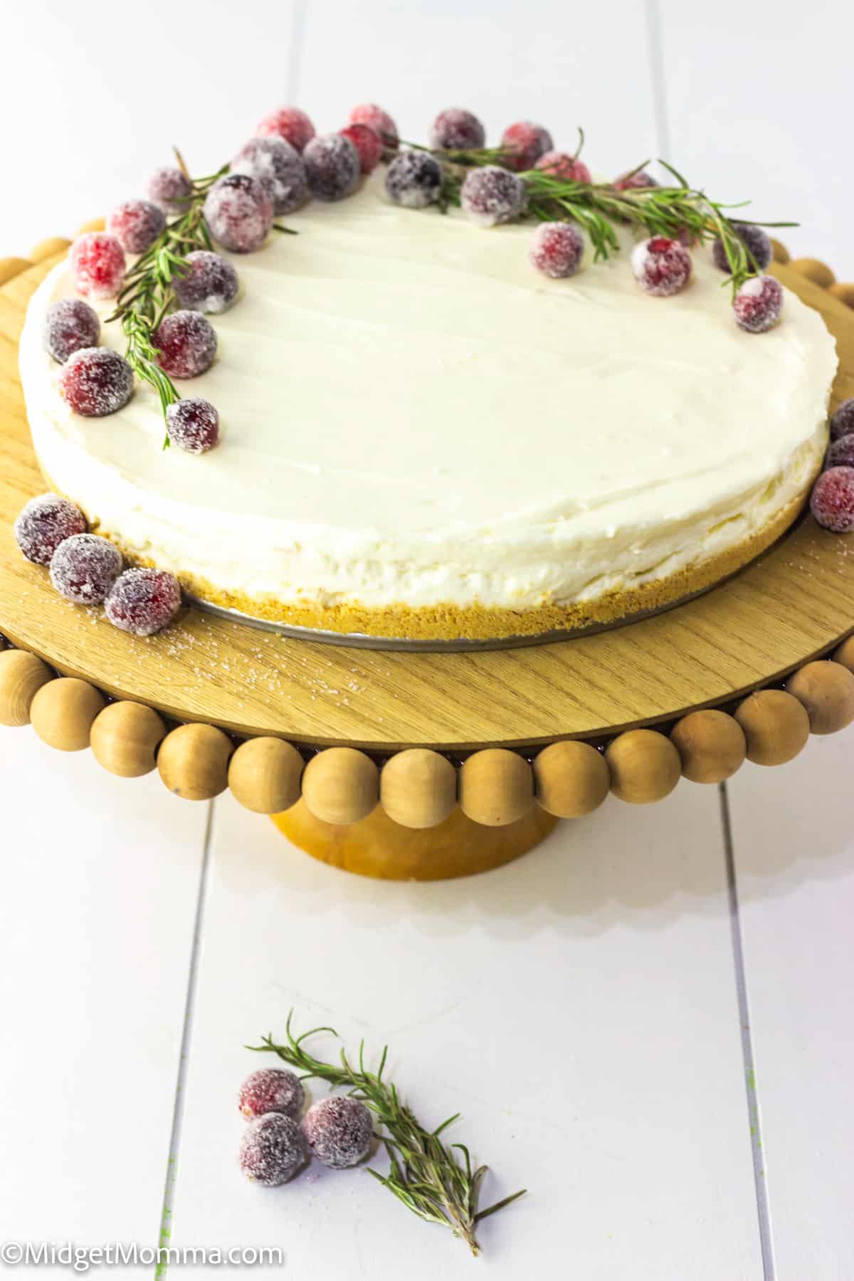 Vanilla No Bake Cheesecake