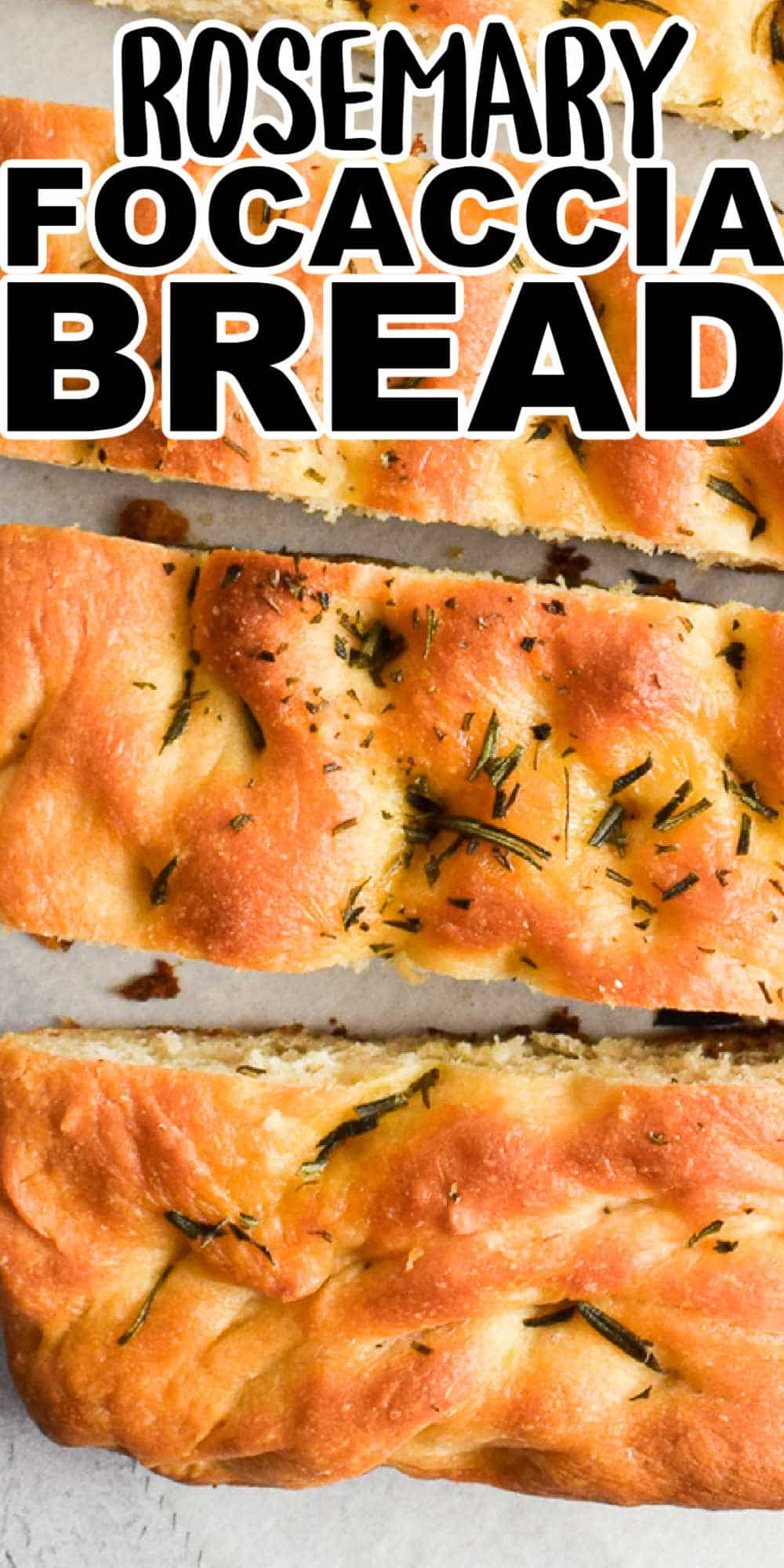 Easy Focaccia Bread Recipe with Rosemary and Sea Salt • MidgetMomma