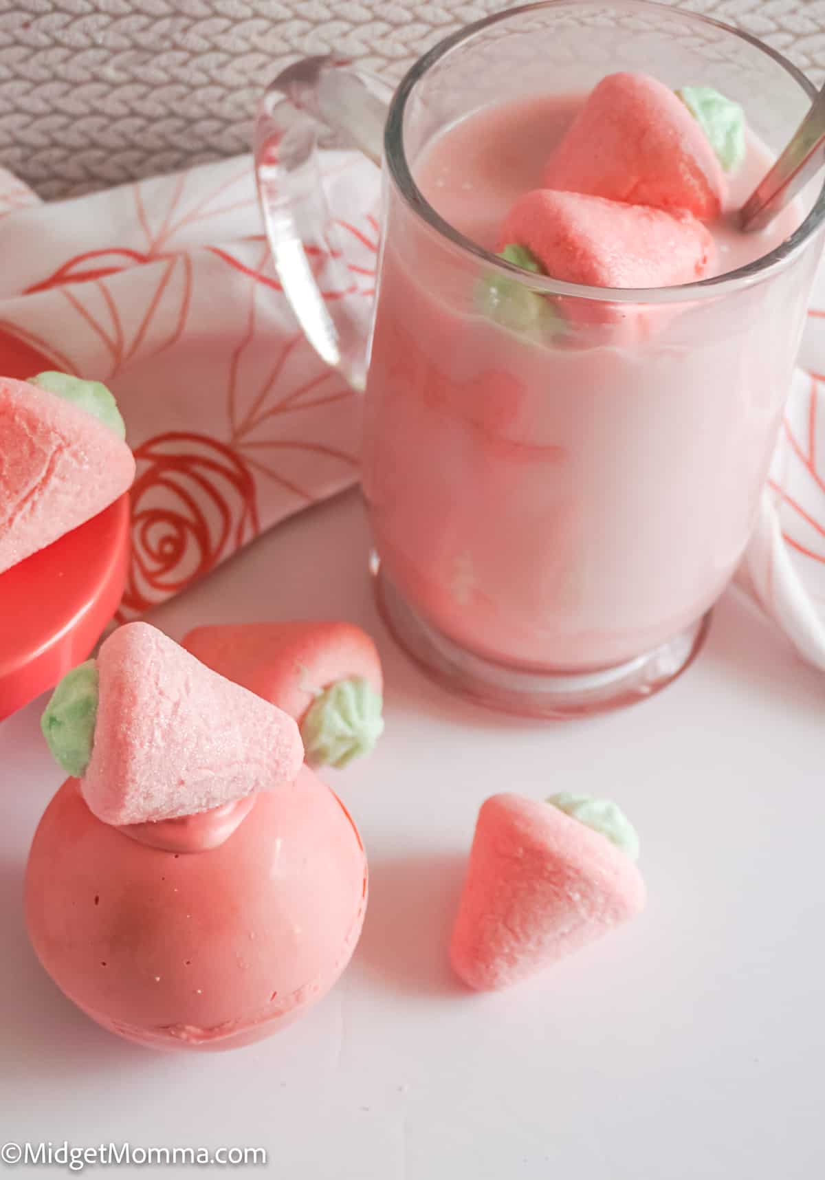 strawberry hot chocolate bombs recipe