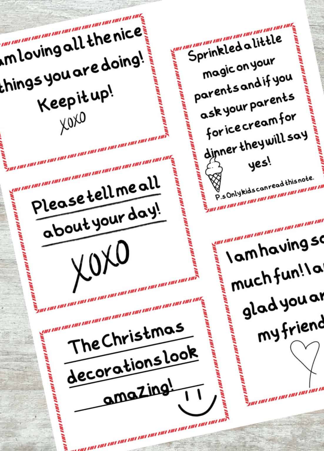 30 FREE Elf on the Shelf Note Printable (Elf Sized Notes) • MidgetMomma