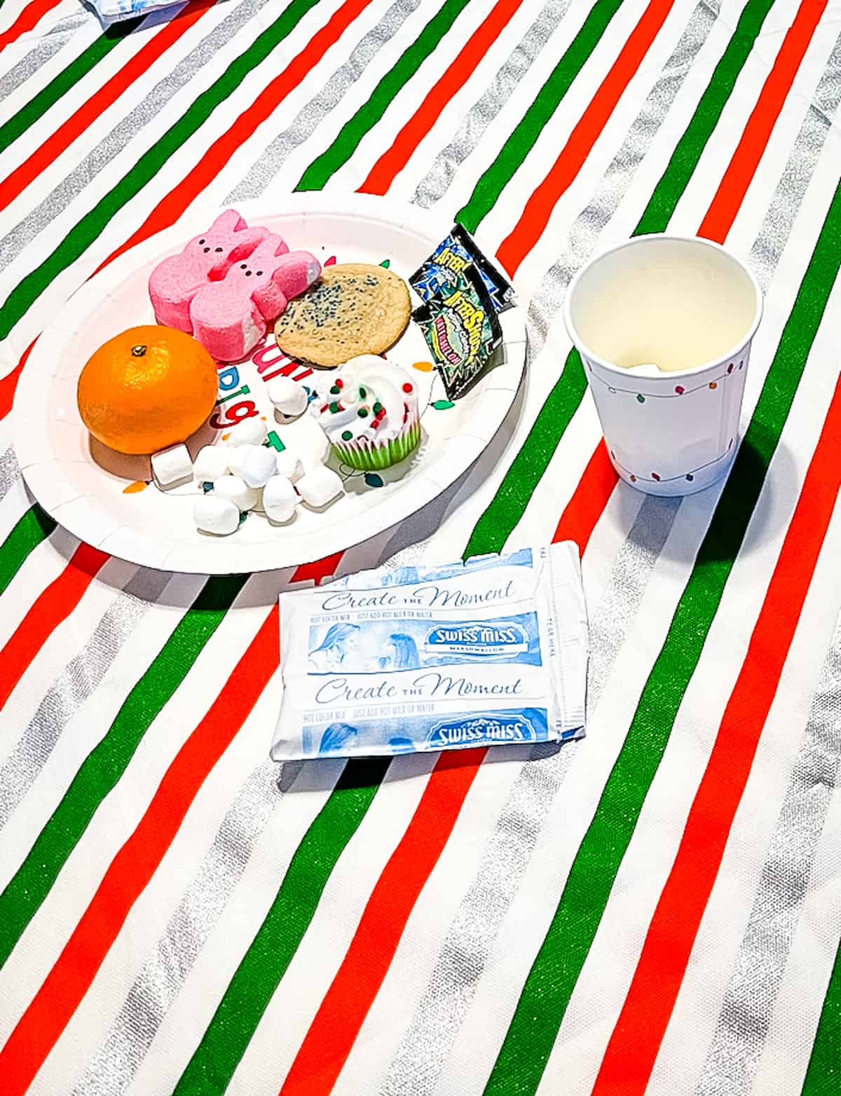 marshmallow elf lunch