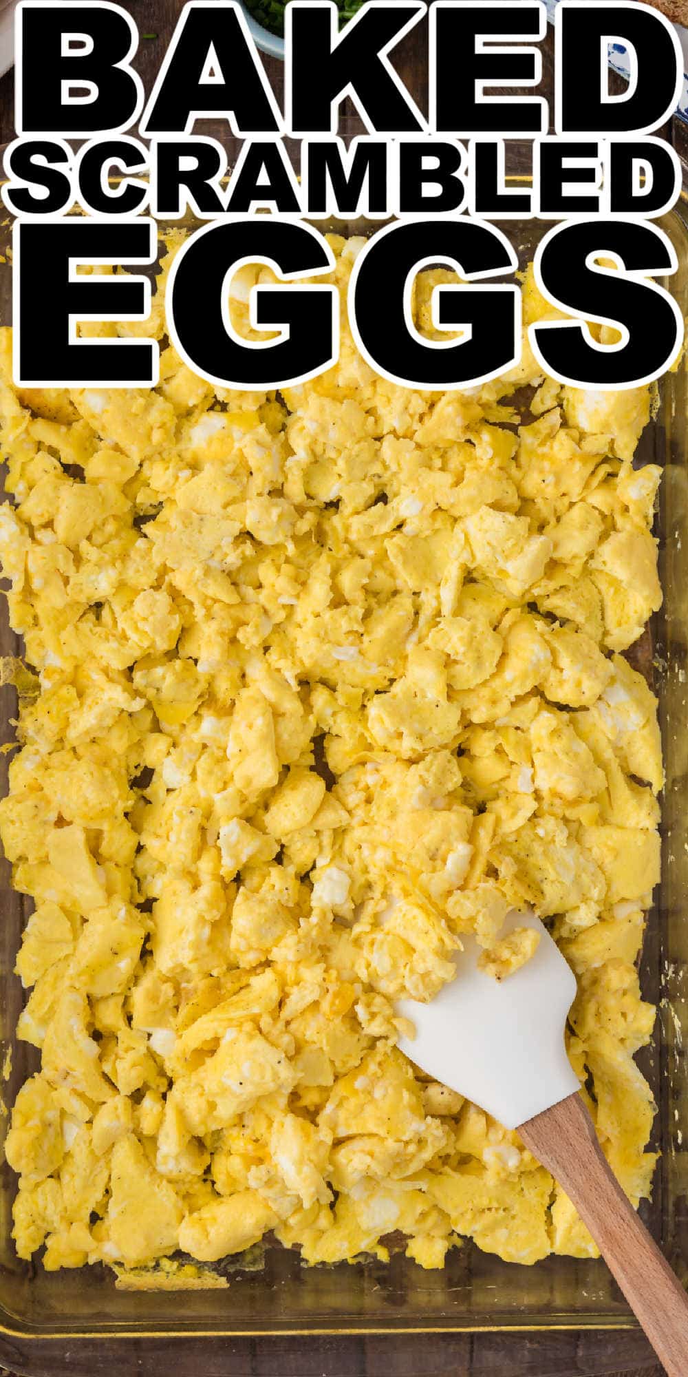 Oven Baked Scrambled Eggs Recipe • MidgetMomma