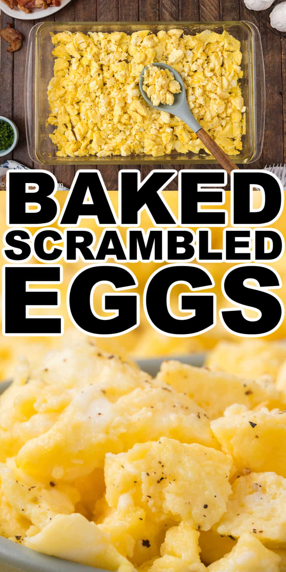 Oven Baked Scrambled Eggs Recipe • MidgetMomma
