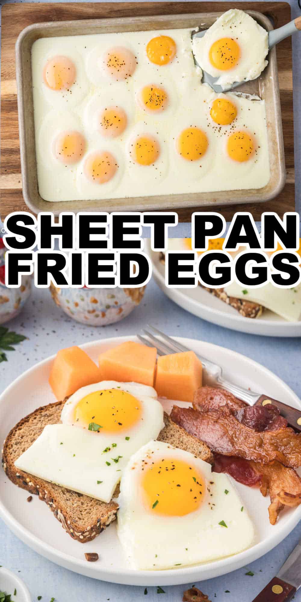Sheet Pan Fried Eggs Recipe Sunny Side Up Baked Eggs MidgetMomma sheet-pan-fried-eggs-recipe-sunny-side-up-baked-eggs-midgetmomma