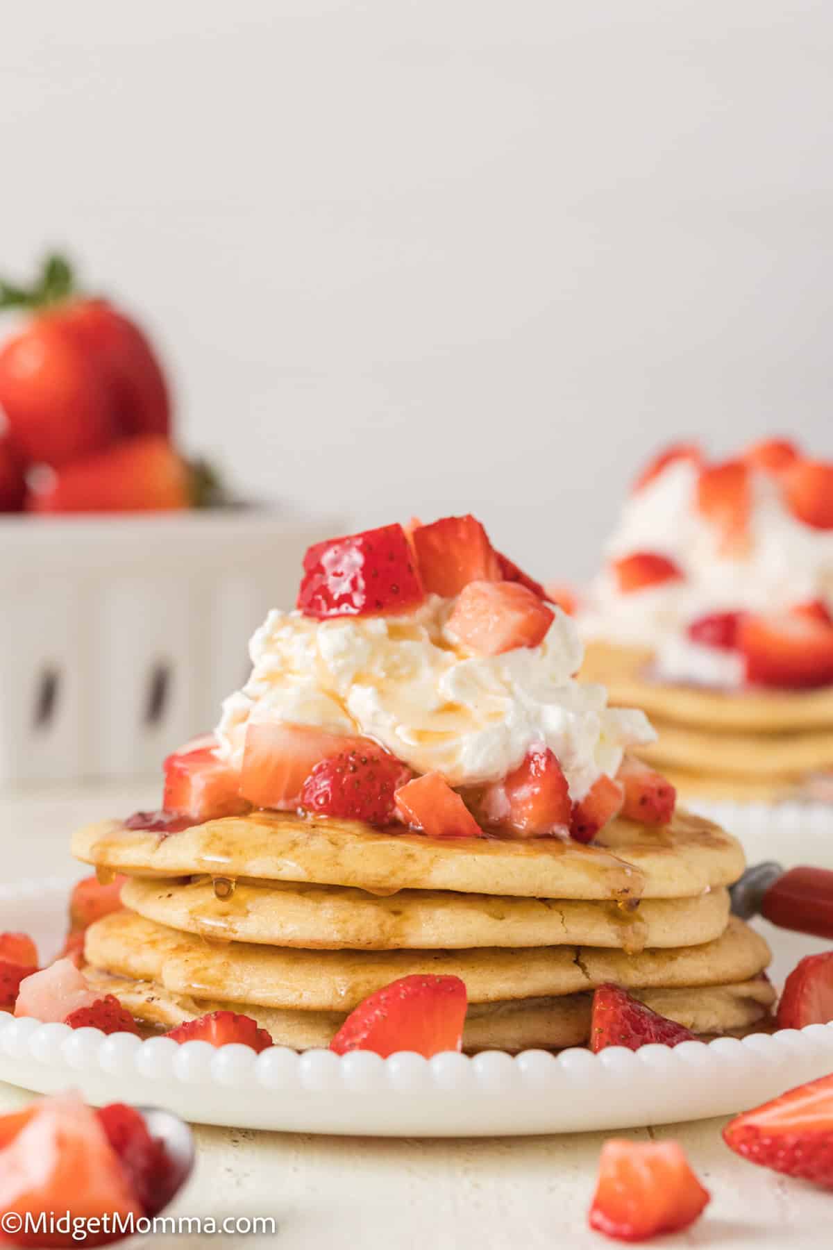 strawberry pancakes recipe