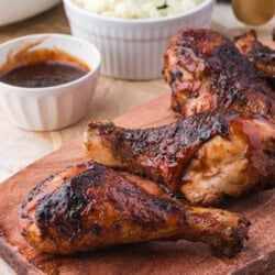 Air Fryer Barbecue Chicken Drumsticks