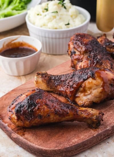 Air Fryer Barbecue Chicken Drumsticks