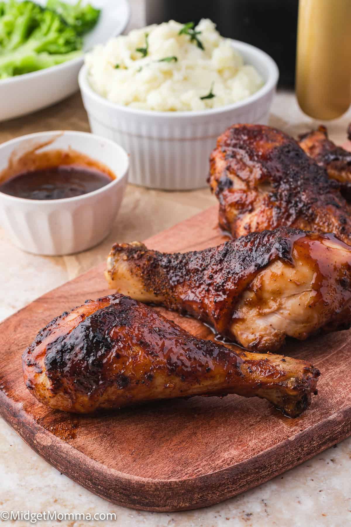 Air Fryer Barbecue Chicken Drumsticks