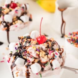 Banana Split Fluff Salad
