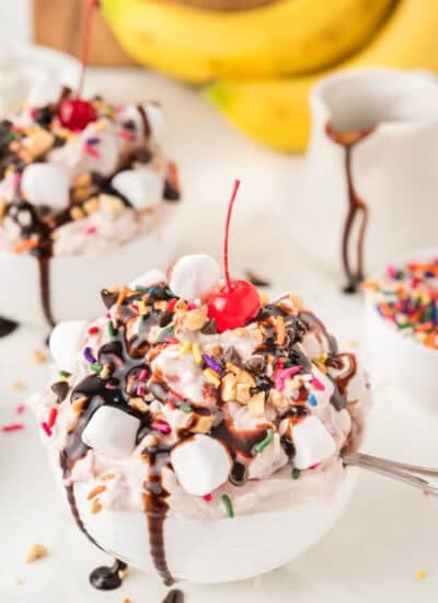 Banana Split Fluff Salad