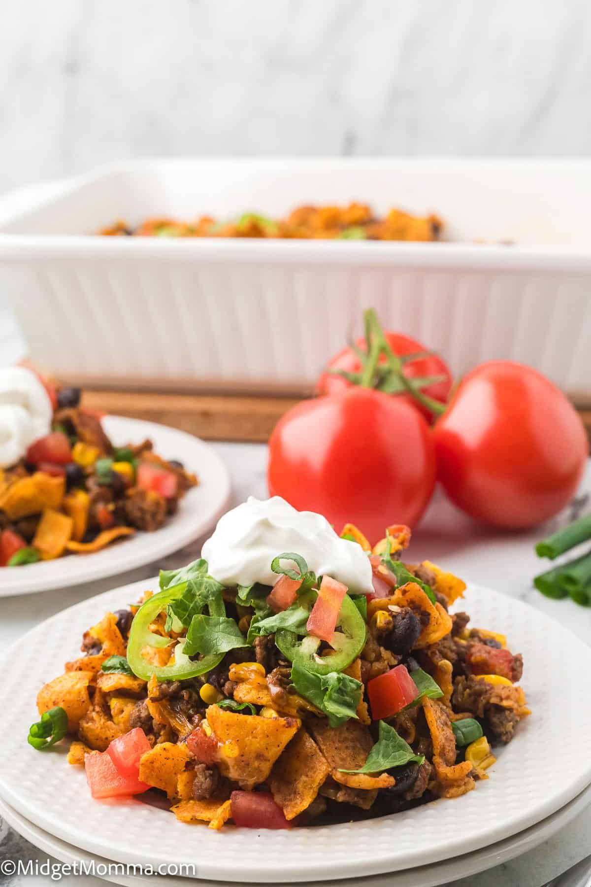 walking taco casserole recipe